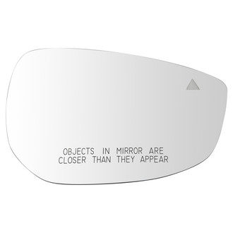 TRQ® - Passenger Side View Mirror Glass (Non-Heated)