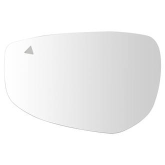 TRQ® - Driver Side View Mirror Glass (Heated)