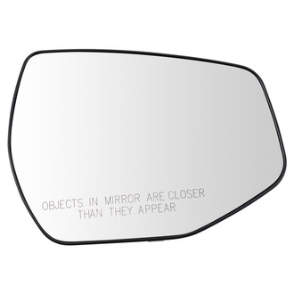 TRQ® - Passenger Side View Mirror Glass (Non-Heated)