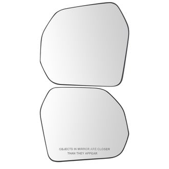 TRQ® - Driver and Passenger Side View Mirror Glass Set