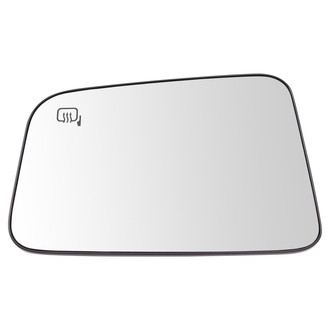 TRQ® - Driver Side View Mirror Glass (Heated)