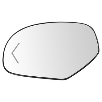 TRQ® - Driver Side View Mirror Glass (Heated)