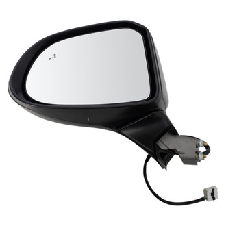 TRQ® - Driver Side Power View Mirror (Non-Heated, Foldaway)