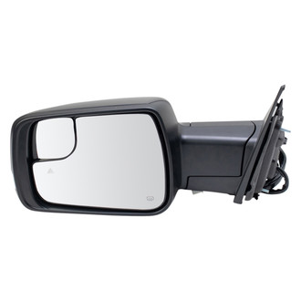 TRQ® - Driver Side Power View Mirror (Heated, Foldaway)