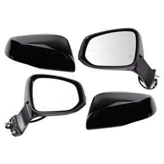 TRQ® - Power Side View Mirror Set (Heated, Foldaway)