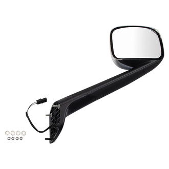 TRQ® - Passenger Side Manual View Mirror (Heated, Non-Foldaway)