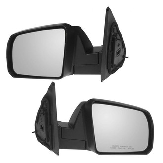 TRQ® - Driver and Passenger Side Manual View Mirror Set
