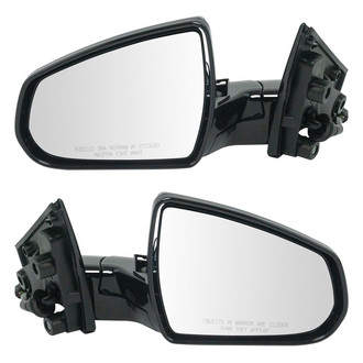 TRQ® - Driver and Passenger Side Power View Mirrors (Heated, Foldaway)