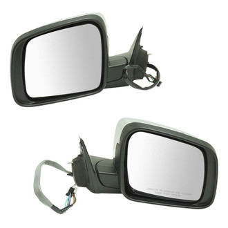 TRQ® - Driver and Passenger Side Power View Mirrors (Heated, Foldaway)