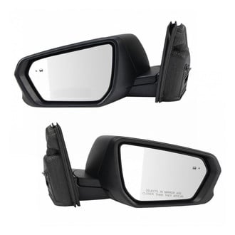 TRQ® - Driver and Passenger Side Power View Mirror Set (Heated, Foldaway)