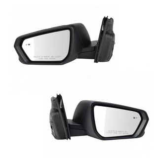 TRQ® - Driver and Passenger Side View Mirrors (Heated, Foldaway)