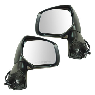 TRQ® - Driver and Passenger Side Power View Mirror Set (Non-Heated, Foldaway)
