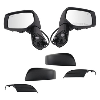 TRQ® - Driver and Passenger Side Power View Mirror Set (Heated, Foldaway)