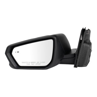 TRQ® - Driver Side View Mirror (Heated, Foldaway)