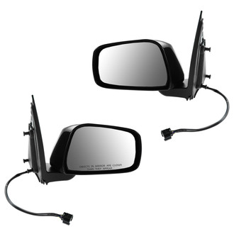 TRQ® - Driver and Passenger Side Power View Mirror Set (Heated, Foldaway)