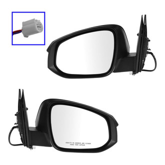 TRQ® - Driver and Passenger Side Power View Mirrors