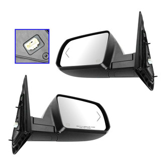 TRQ® - Power Side View Mirrors (Heated, Foldaway)