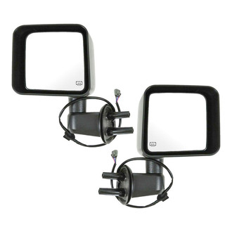 TRQ® - Driver and Passenger Side Power View Mirrors (Heated)