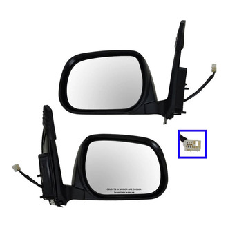 TRQ® - Driver and Passenger Side Power View Mirrors