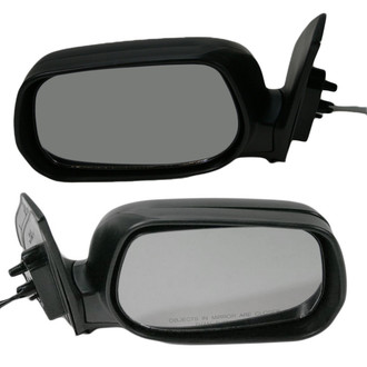 TRQ® - Driver and Passenger Side Power View Mirror Set (Non-Heated, Foldaway)