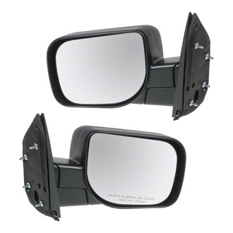 TRQ® - Driver and Passenger Side Manual View Mirrors