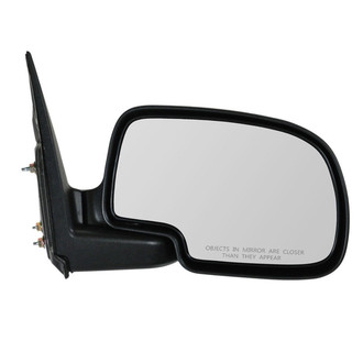 TRQ® - Passenger Side Manual View Mirror (Foldaway)