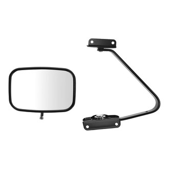 TRQ® - Driver or Passenger Side Manual View Mirror