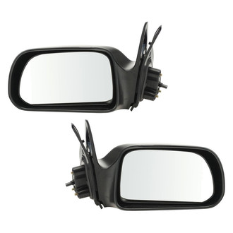 TRQ® - Manual Remote Side View Mirror (Non-Foldaway)
