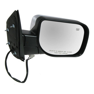 TRQ® - Passenger Side Power View Mirror (Heated, Foldaway)