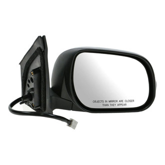 TRQ® - Passenger Side Power View Mirror (Heated, Foldaway)
