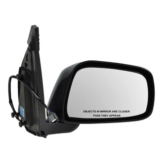 TRQ® - Passenger Side Power View Mirror (Non-Heated, Foldaway)