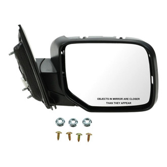 TRQ® - Passenger Side Power View Mirror (Non-Heated, Foldaway)