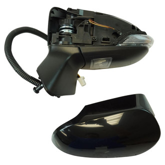 TRQ® - Driver Side Power View Mirror (Heated, Foldaway)