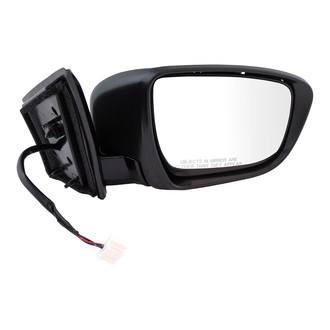 TRQ® - Passenger Side Power View Mirror (Non-Heated, Foldaway)