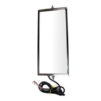 TRQ® - Driver or Passenger Side Manual View Mirror (Heated)