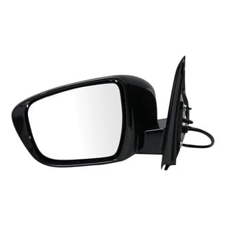 TRQ® - Driver Side Power View Mirror (Non-Heated, Foldaway)