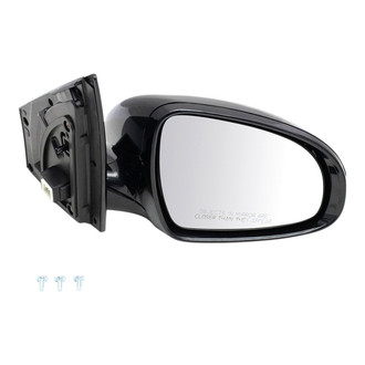 TRQ® - Passenger Side Power View Mirror (Heated, Foldaway)