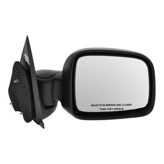 TRQ® - Passenger Side Manual View Mirror (Non-Heated, Foldaway)