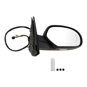 TRQ® - Passenger Side Power View Mirror (Heated, Foldaway)