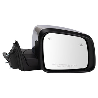 TRQ® - Passenger Side Power View Mirror (Heated, Foldaway)