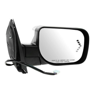 TRQ® - Passenger Side Power View Mirror (Heated, Foldaway)