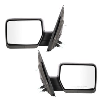 TRQ® - Driver and Passenger Side Manual View Mirrors