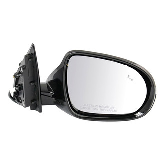 TRQ® - Passenger Side Power View Mirror (Heated, Foldaway)