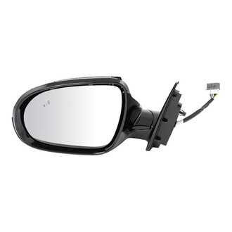 TRQ® - Driver Side Power View Mirror (Heated, Foldaway)