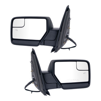 TRQ® - Power Side View Mirror Set (Heated, Foldaway)
