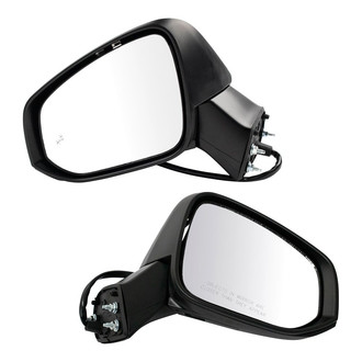 TRQ® - Driver and Passenger Side Power View Mirror Set (Heated)
