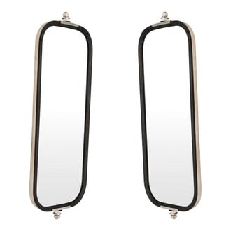TRQ® - Driver and Passenger Side Manual View Mirrors