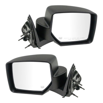 TRQ® - Driver and Passenger Side Power View Mirrors (Heated)