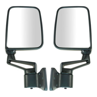 TRQ® - Driver and Passenger Side Manual View Mirrors