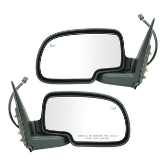 TRQ® - Driver and Passenger Side Power View Mirrors (Heated)